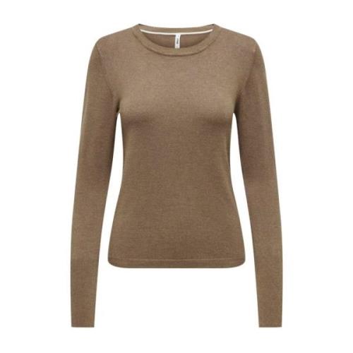 Stijlvolle Breigoed Collectie Only , Brown , Dames