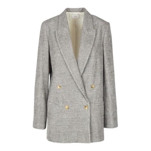 Stijlvolle Blazer voor Vrouwen Alysi , Gray , Dames