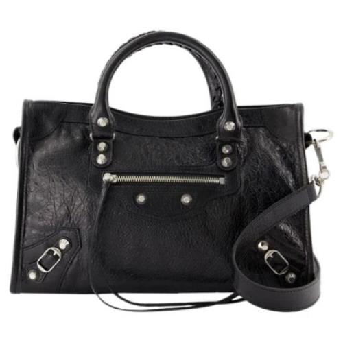 Leather handbags Balenciaga , Black , Dames