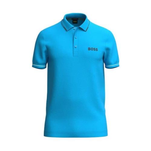 Slim Fit Polo Shirt Boss , Blue , Heren