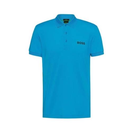 Slim Fit Polo Shirt Boss , Blue , Heren