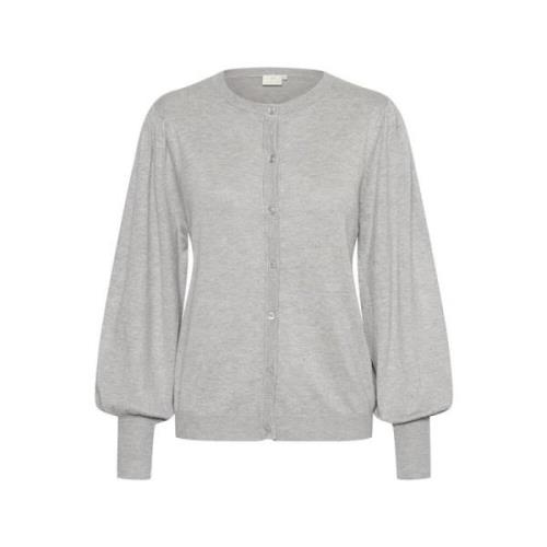 Cardigan met lange mouwen Kaffe , Gray , Dames