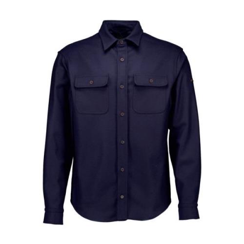 Navy Overshirt 14313184 Paul & Shark , Blue , Heren