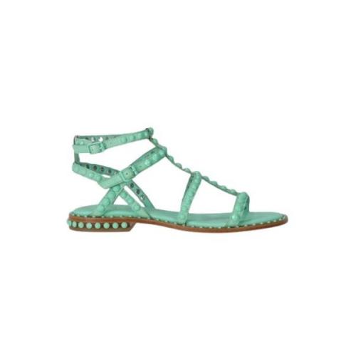 Studded Strap Sandalen ASH , Green , Dames