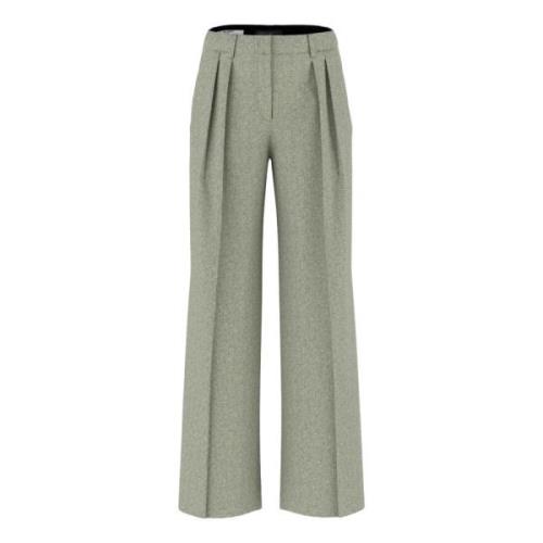 Groene Herringbone Jurkbroek Marc Cain , Green , Dames