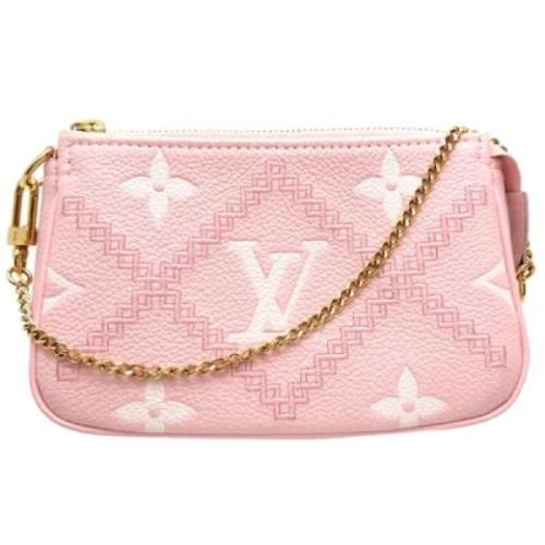 Pre-owned Canvas louis-vuitton-bags Louis Vuitton Vintage , Pink , Dam...