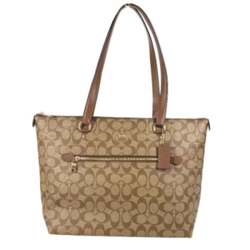 Pre-owned Fabric handbags Coach Pre-owned , Brown , Dames