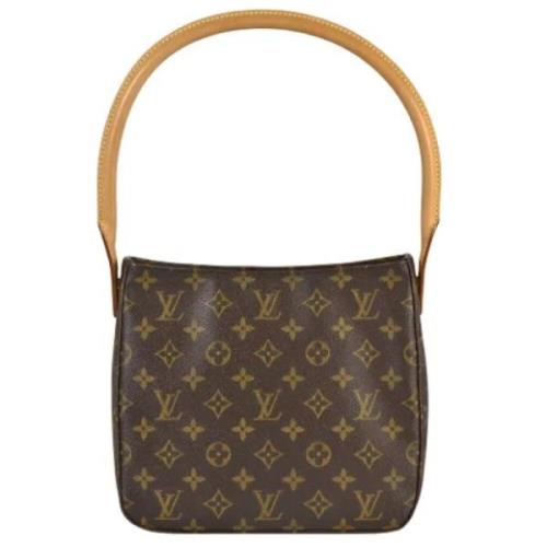 Pre-owned Canvas louis-vuitton-bags Louis Vuitton Vintage , Brown , Da...