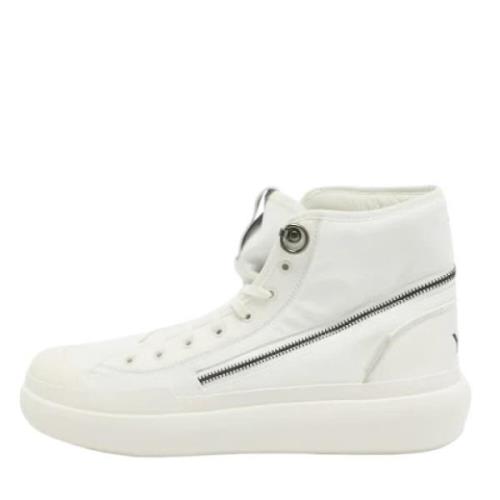 Pre-owned Coated canvas sneakers Yohji Yamamoto Pre-owned , White , He...