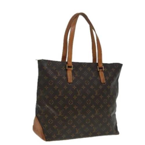 Pre-owned Canvas louis-vuitton-bags Louis Vuitton Vintage , Brown , Da...