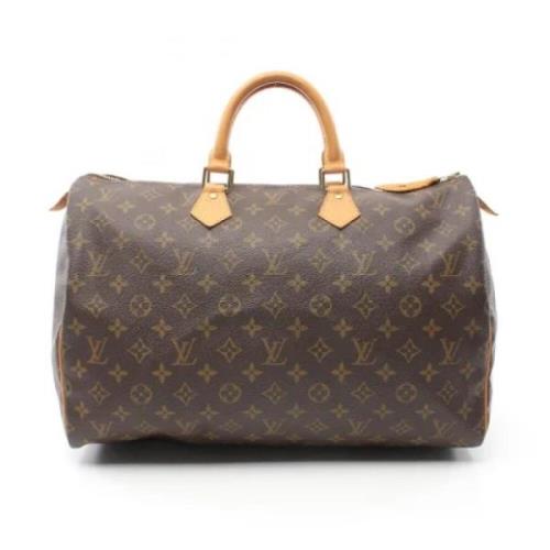 Pre-owned Canvas louis-vuitton-bags Louis Vuitton Vintage , Brown , Da...