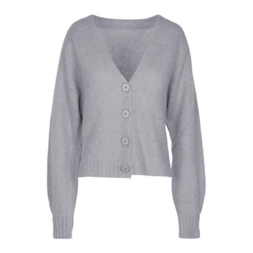 Stijlvolle Cardigan voor Vrouwen NIU , Gray , Dames