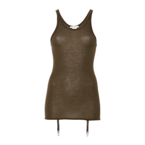 Naadloze Tanktop met Bretels Havana Lemaire , Brown , Dames