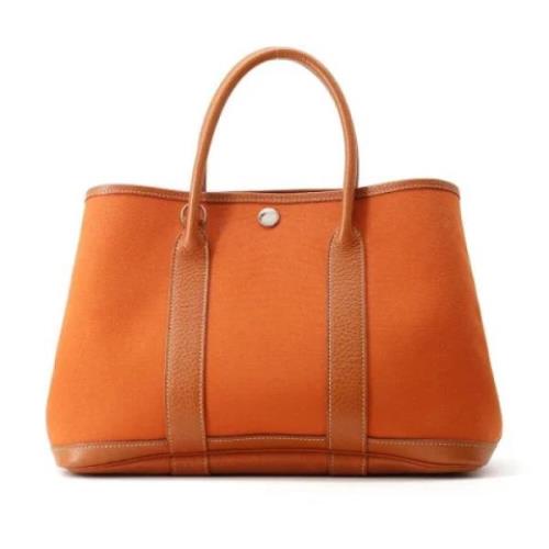 Pre-owned Leather shoulder-bags Hermès Vintage , Brown , Dames