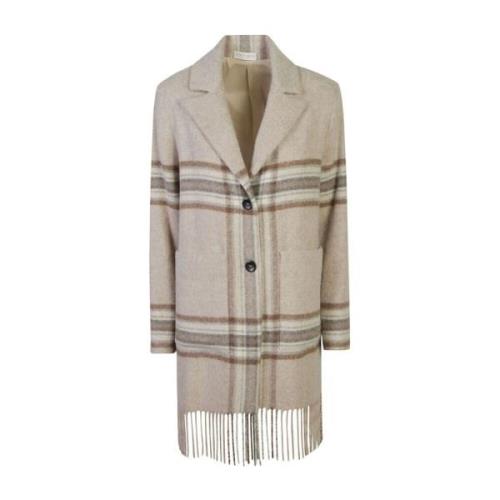 Bruine Jassen voor Stijlvolle Look Le Tricot Perugia , Brown , Dames