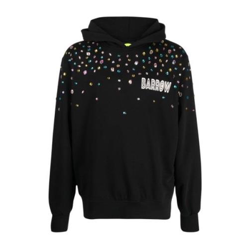 Klassieke Hoodie Barrow , Black , Heren