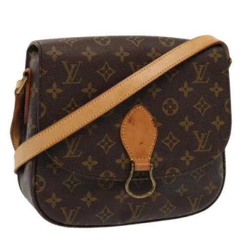 Pre-owned Canvas louis-vuitton-bags Louis Vuitton Vintage , Brown , Da...