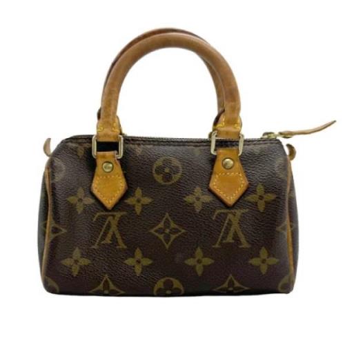 Pre-owned Canvas louis-vuitton-bags Louis Vuitton Vintage , Brown , Da...