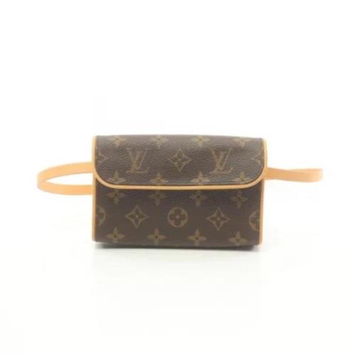 Pre-owned Fabric louis-vuitton-bags Louis Vuitton Vintage , Brown , Da...