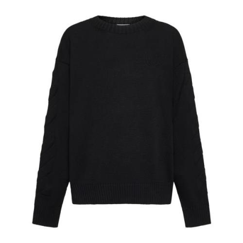 Zwarte Sweater Collectie Off White , Black , Heren