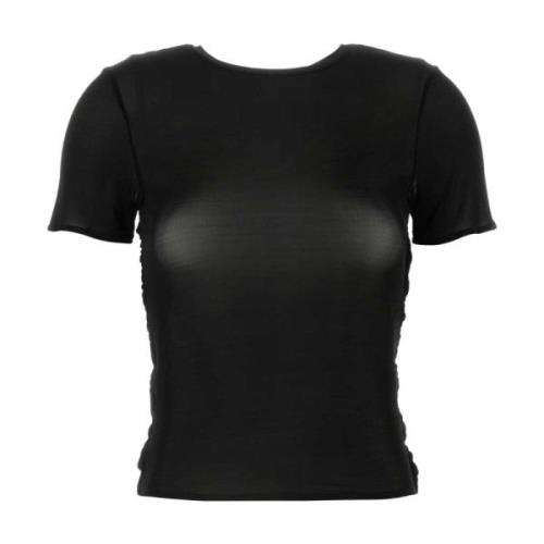 Mesh Stretch Top Magda Butrym , Black , Dames