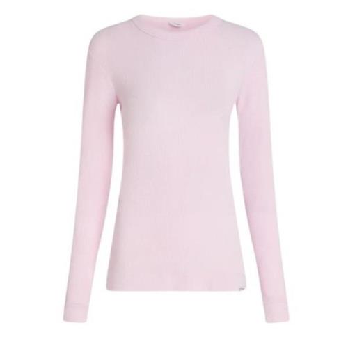 Casual Longsleeve T-shirt Penn&Ink N.Y , Pink , Dames