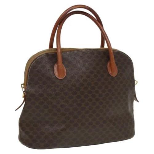 Pre-owned Leather handbags Celine Vintage , Brown , Dames