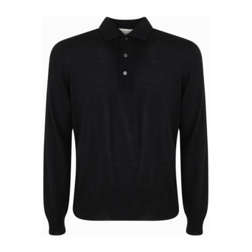 Polo Shirt Filippo De Laurentiis , Black , Heren