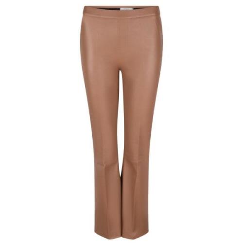 Leather Trousers Dante 6 , Brown , Dames