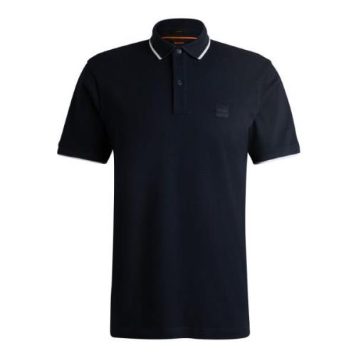 Slim Fit Polo Shirt Boss , Blue , Heren