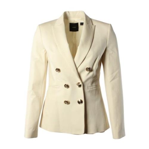 Elegante Blazer voor Vrouwen Pinko , White , Dames