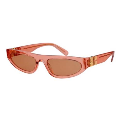 Stijlvolle zonnebril met 0MU 07Zs Miu Miu , Pink , Dames