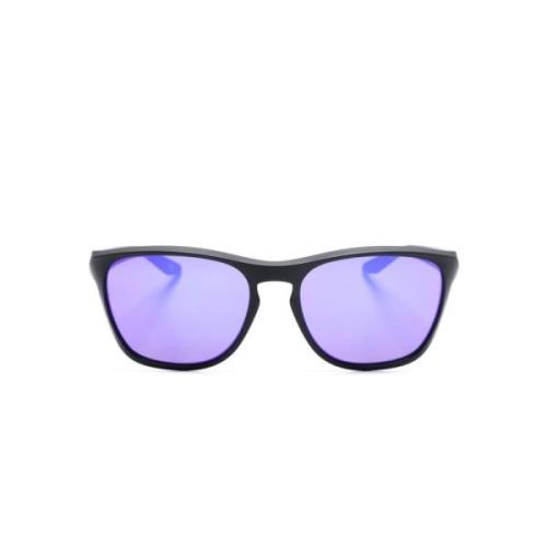 Vierkant Frame Spiegelende Zonnebril Accessoires Oakley , Purple , Uni...