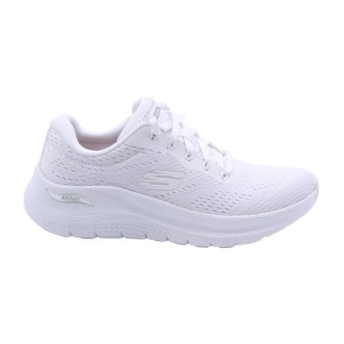 Muffin Sneaker Skechers , White , Dames