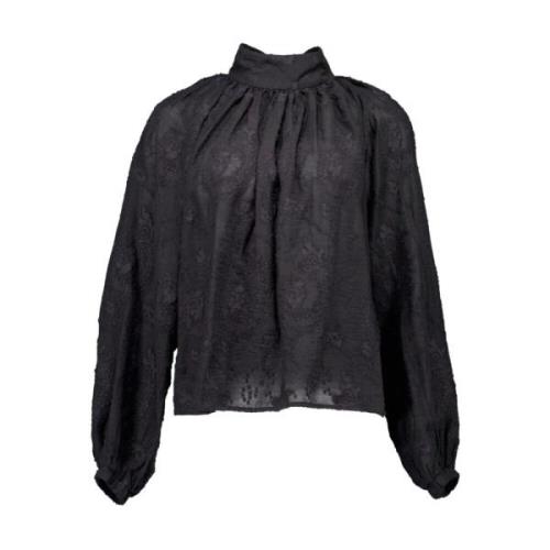 Zwarte Dumonda Blouse Drykorn , Black , Dames