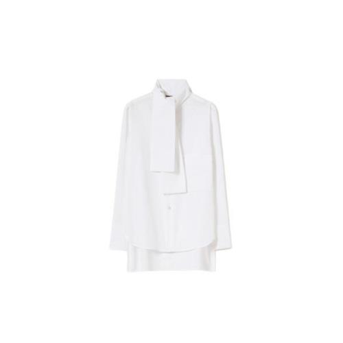 Sjaal Shirt met Stijl Plan C , White , Dames