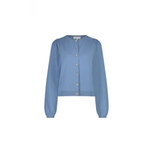 Stijlvolle Cardigan voor Vrouwen Fabienne Chapot , Blue , Dames