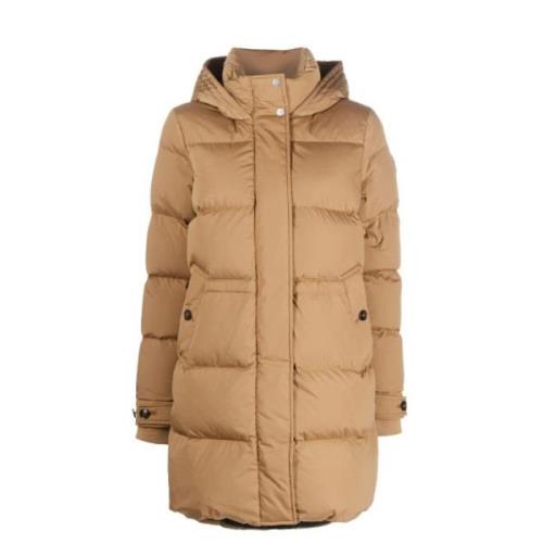 Puffy Dons Parka Jas Woolrich , Beige , Dames