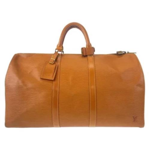 Pre-owned Leather louis-vuitton-bags Louis Vuitton Vintage , Brown , D...