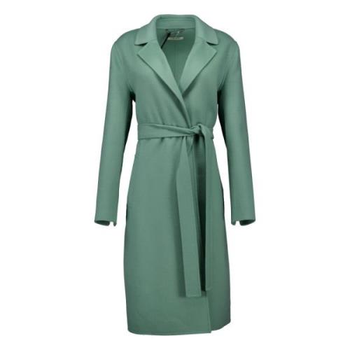 Groene Pauline Mantel Max Mara Weekend , Green , Dames