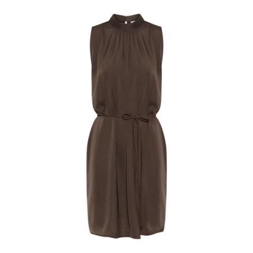 Elegante Aileensz Jurk in Chocoladebruin Saint Tropez , Brown , Dames