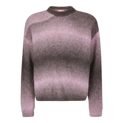 Alpaca Blend Crew Neck Sweater Diesel , Multicolor , Heren