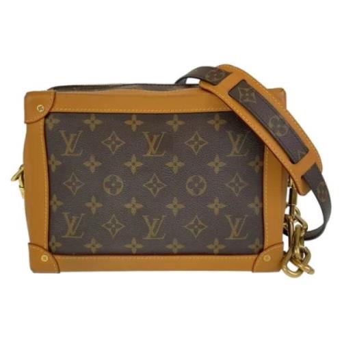 Pre-owned Canvas louis-vuitton-bags Louis Vuitton Vintage , Brown , Da...