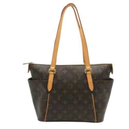 Pre-owned Canvas louis-vuitton-bags Louis Vuitton Vintage , Brown , Da...