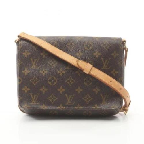 Pre-owned Leather louis-vuitton-bags Louis Vuitton Vintage , Brown , D...