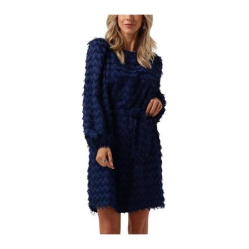 Elegante Navy Mini Jurk Freebird , Blue , Dames