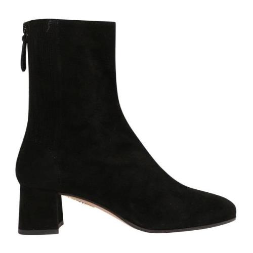 Elegante Bootie met 50mm Hak Aquazzura , Black , Dames