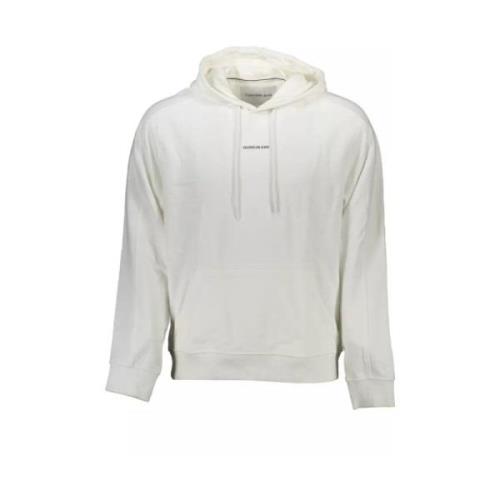 Calvin Klein White Cotton Sweater Calvin Klein , White , Heren