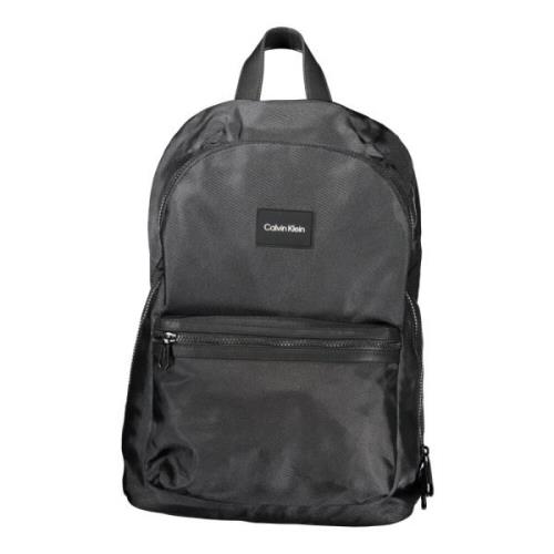 Zwarte Heren Rugzak Laptopvak Calvin Klein , Black , Heren