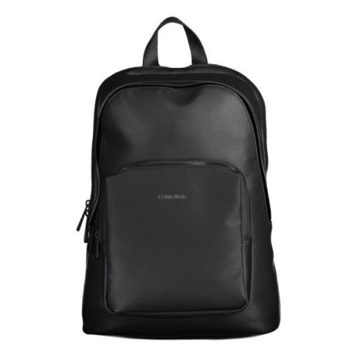 Zwarte Heren Rugzak Laptopvak Calvin Klein , Black , Heren